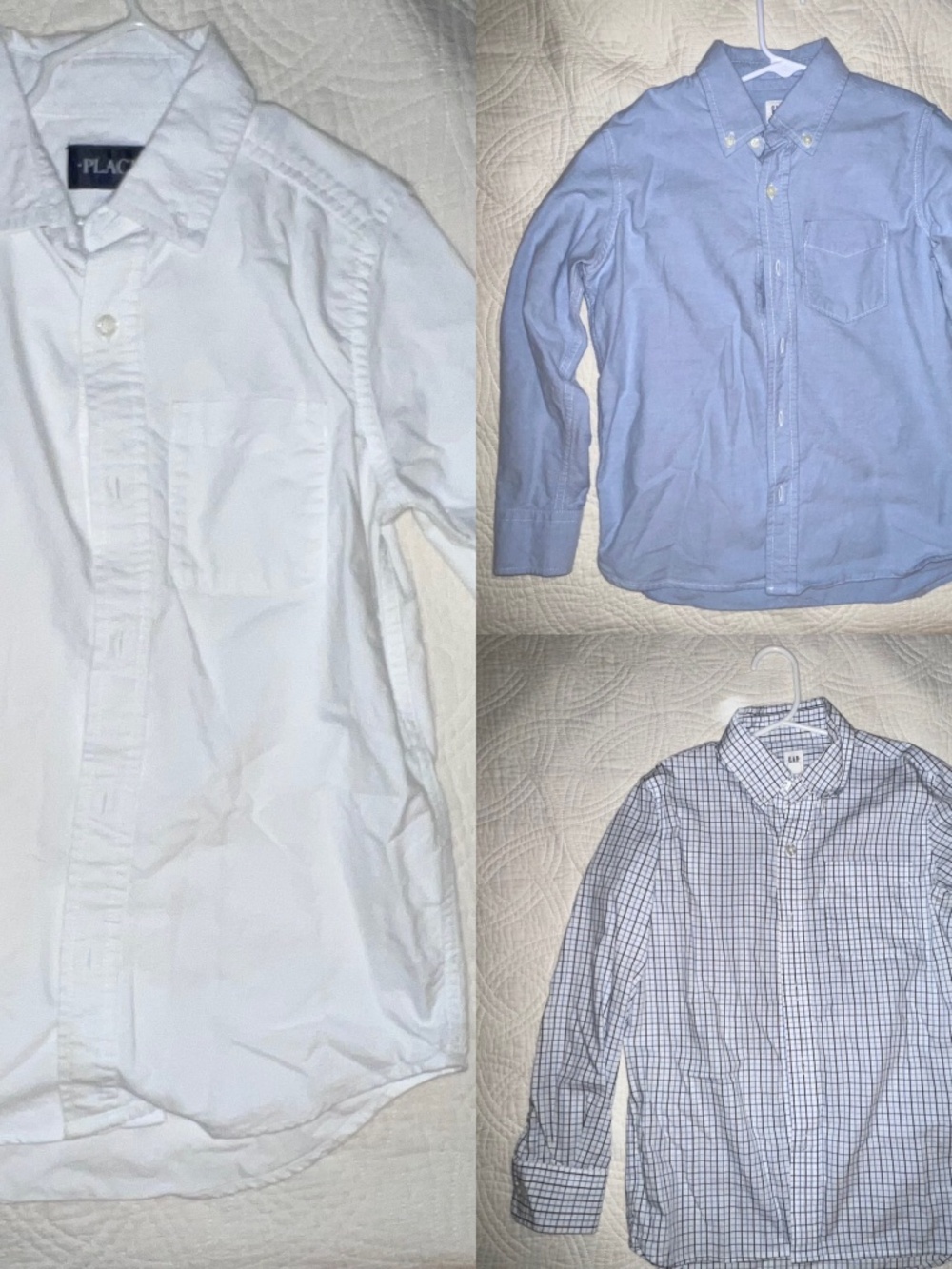 3 kids dress shirts